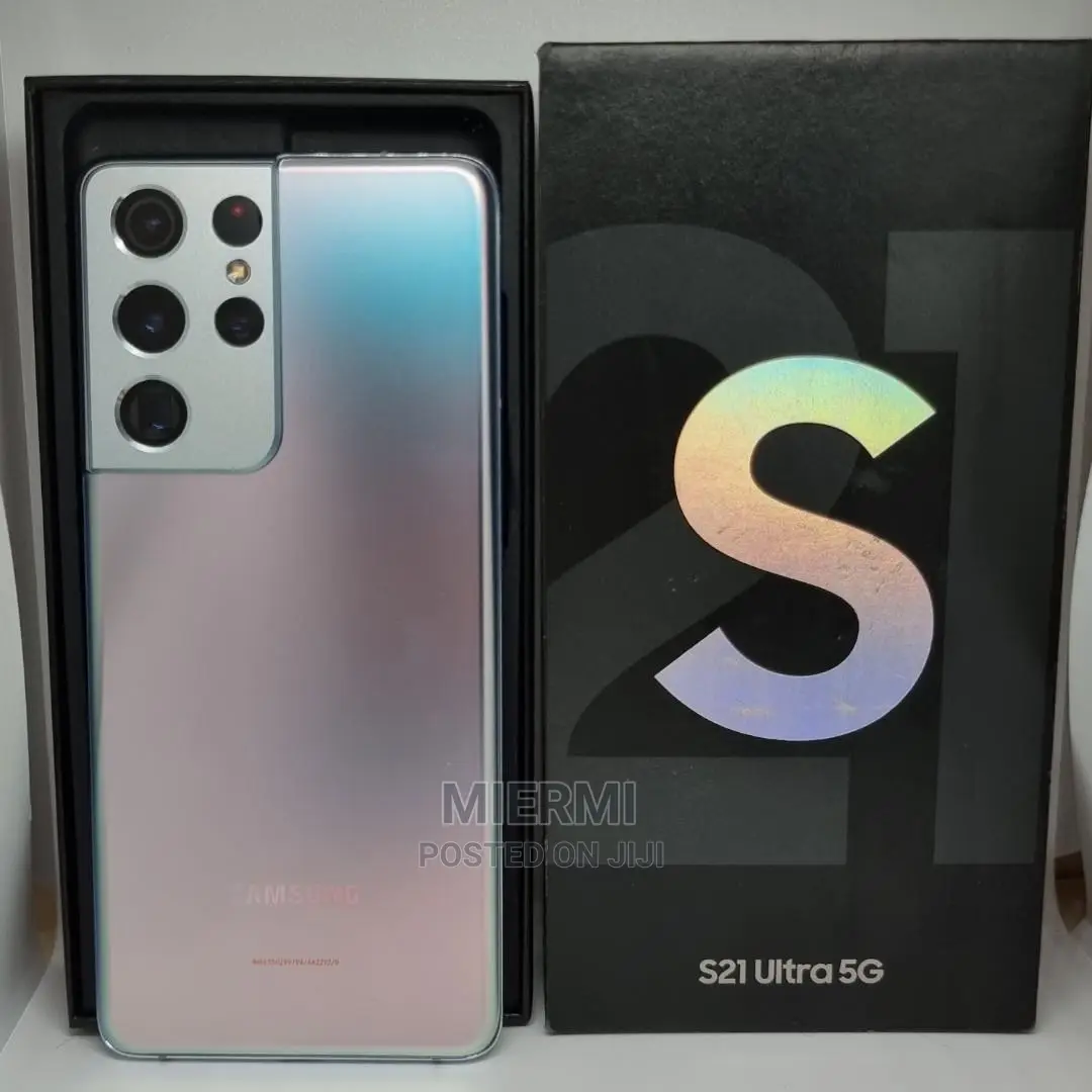 New Samsung Galaxy S21 Ultra 5G 256 GB Silver