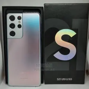 New Samsung Galaxy S21 Ultra 5G 256 GB Silver
