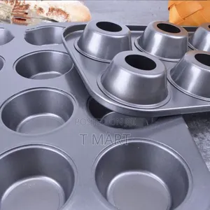 __12 ፒስ Muffin Pan