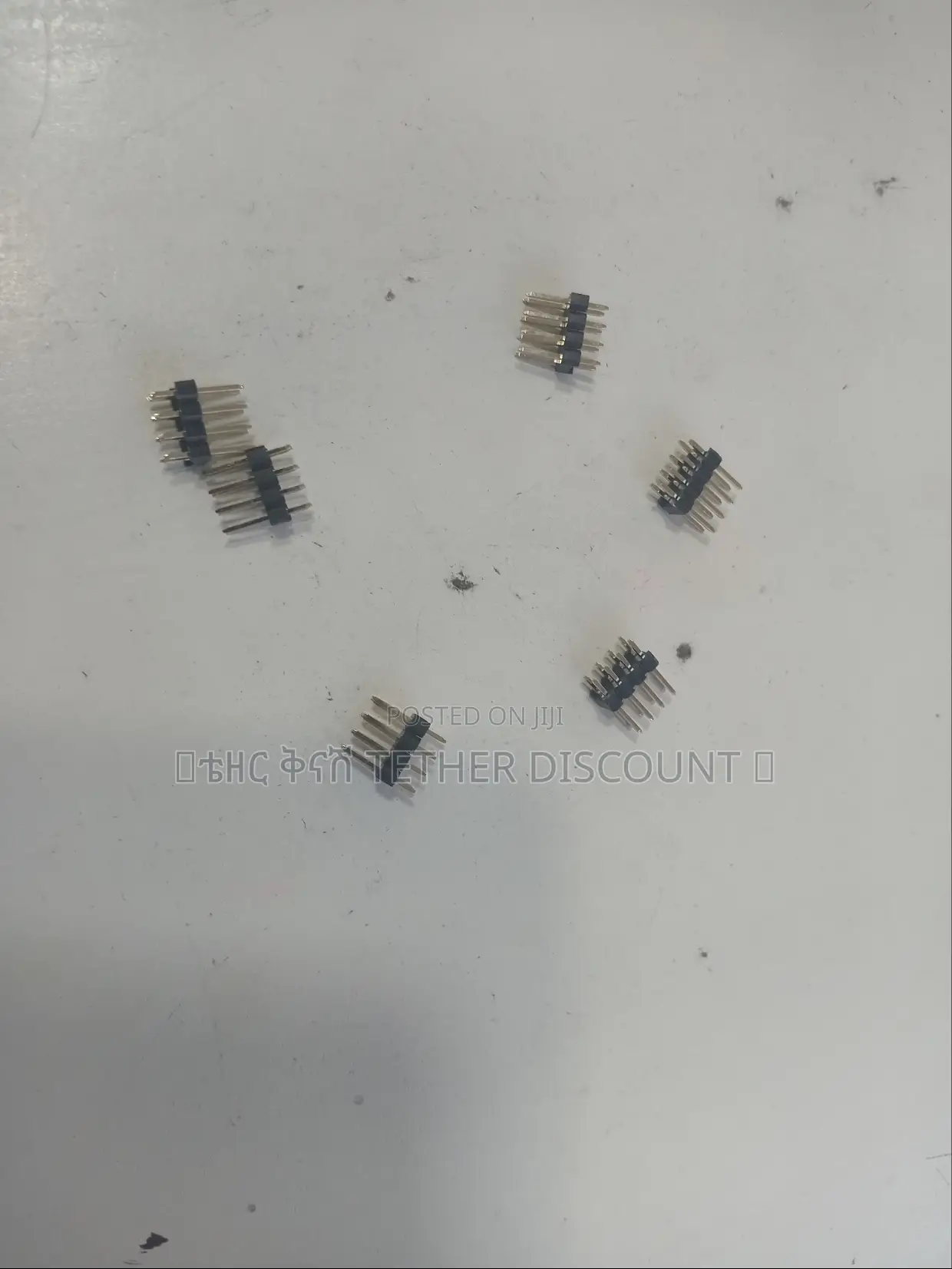 Hole Header 2.5mm 8p 6mm-40%c+ 105%C 3mm 2.54mm 2black Brass