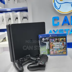 Playstation 4slimmmmmmm Update Version Brand አዲስ ከ አምስት ጌሞች ጋር