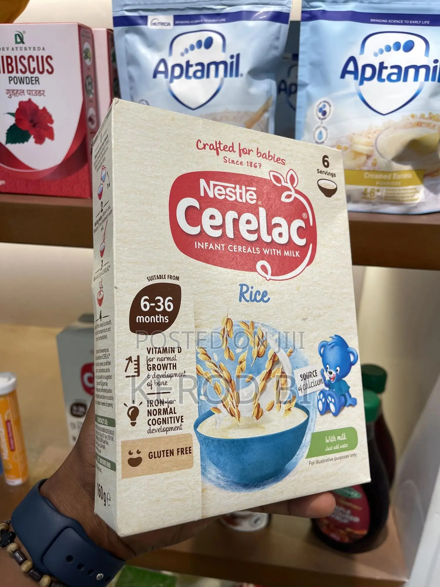 Nestlé Cerelac Rice (6–36 Months)