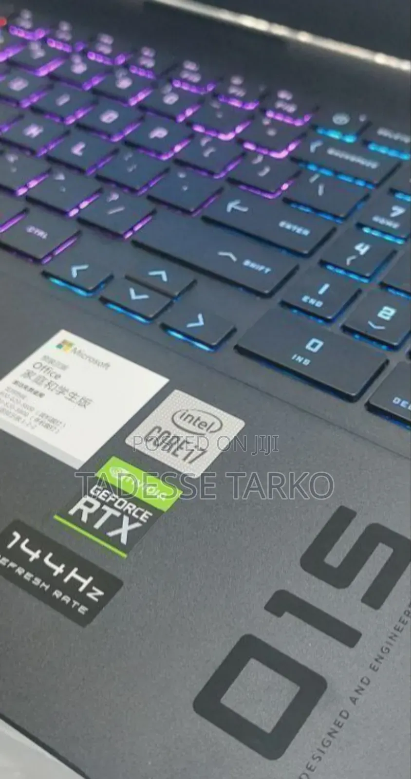 New Laptop HP Omen 15 16GB Intel Core I7 SSD 512GB