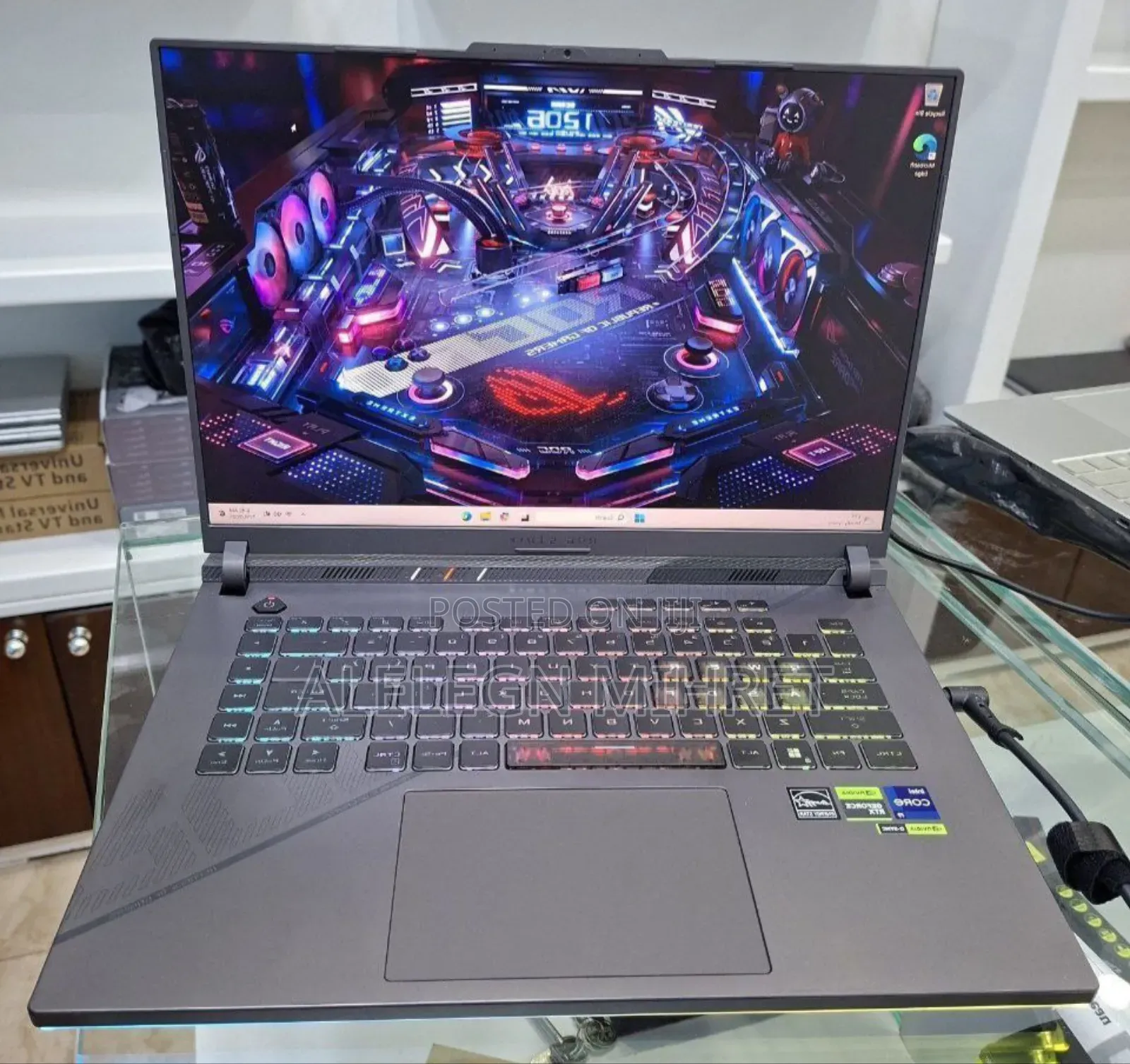 New Laptop Asus ROG Strix G16 G614 16GB Intel Core I9 SSD 1T