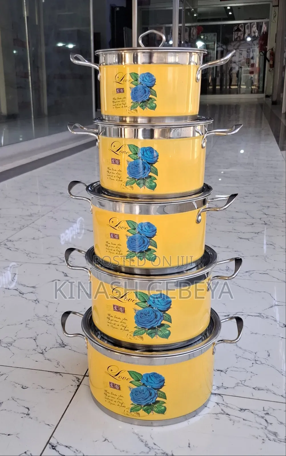 5pcs Stainless Steel Cook Ware