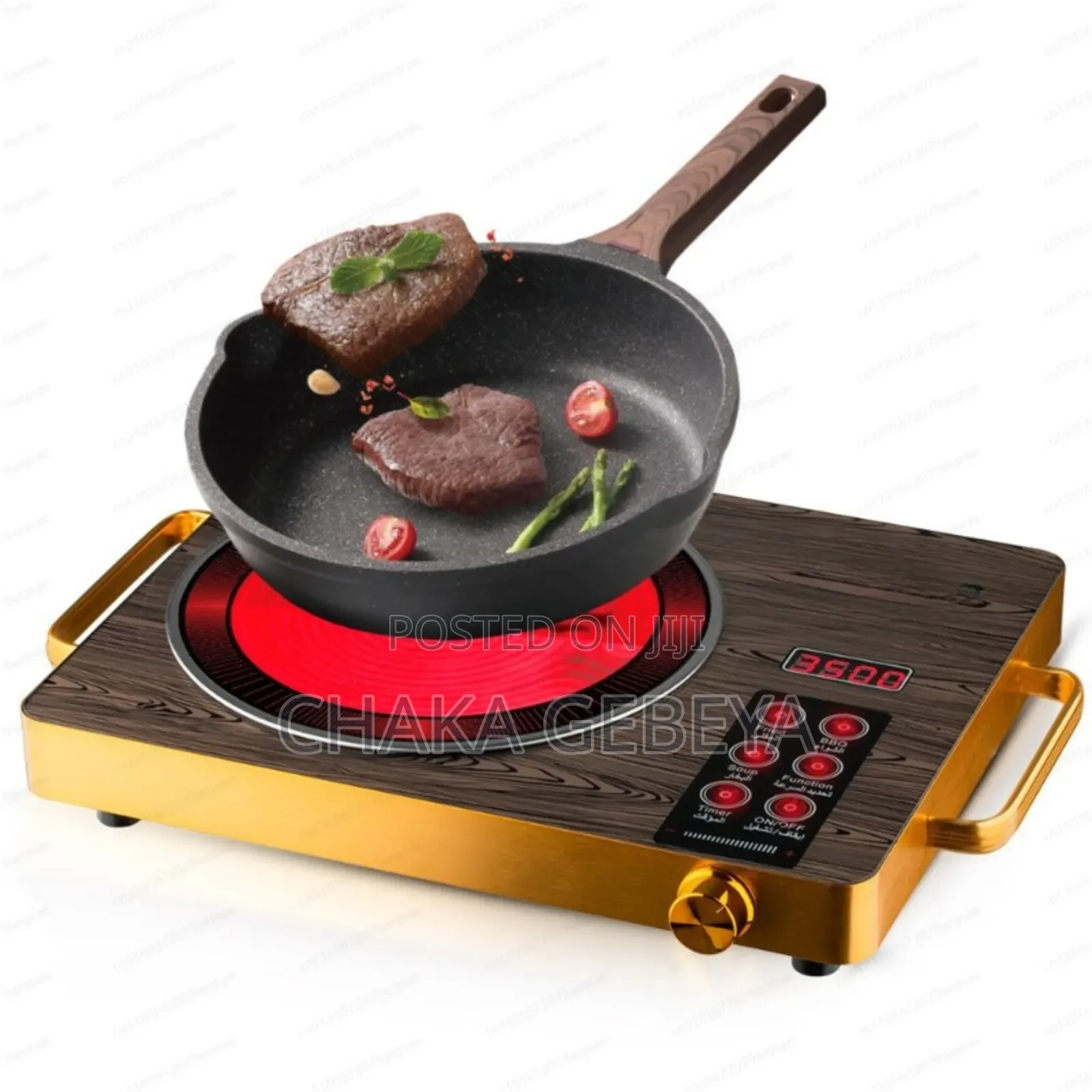 Original Ceramic Cooktop - Works With Any Pot, Easy Clean