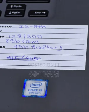 New Laptop Dell Inspiron 15 8GB Intel Core I5 HDD 500GB