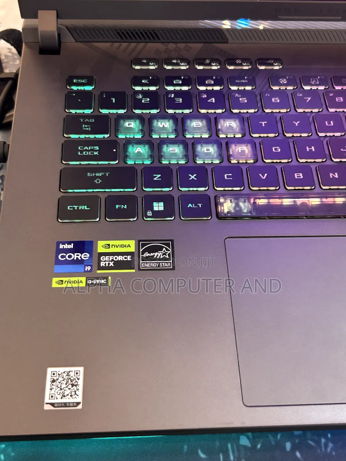 New Laptop Asus ROG Strix G17 16GB Intel Core I9 SSD 1T