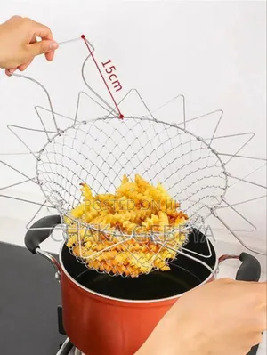 12-in-1 Stainless Steel Chef Basket | for Boiling Steaming