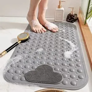 Safety Shower Floor Mat - Prevents Falls, Absorbs Water