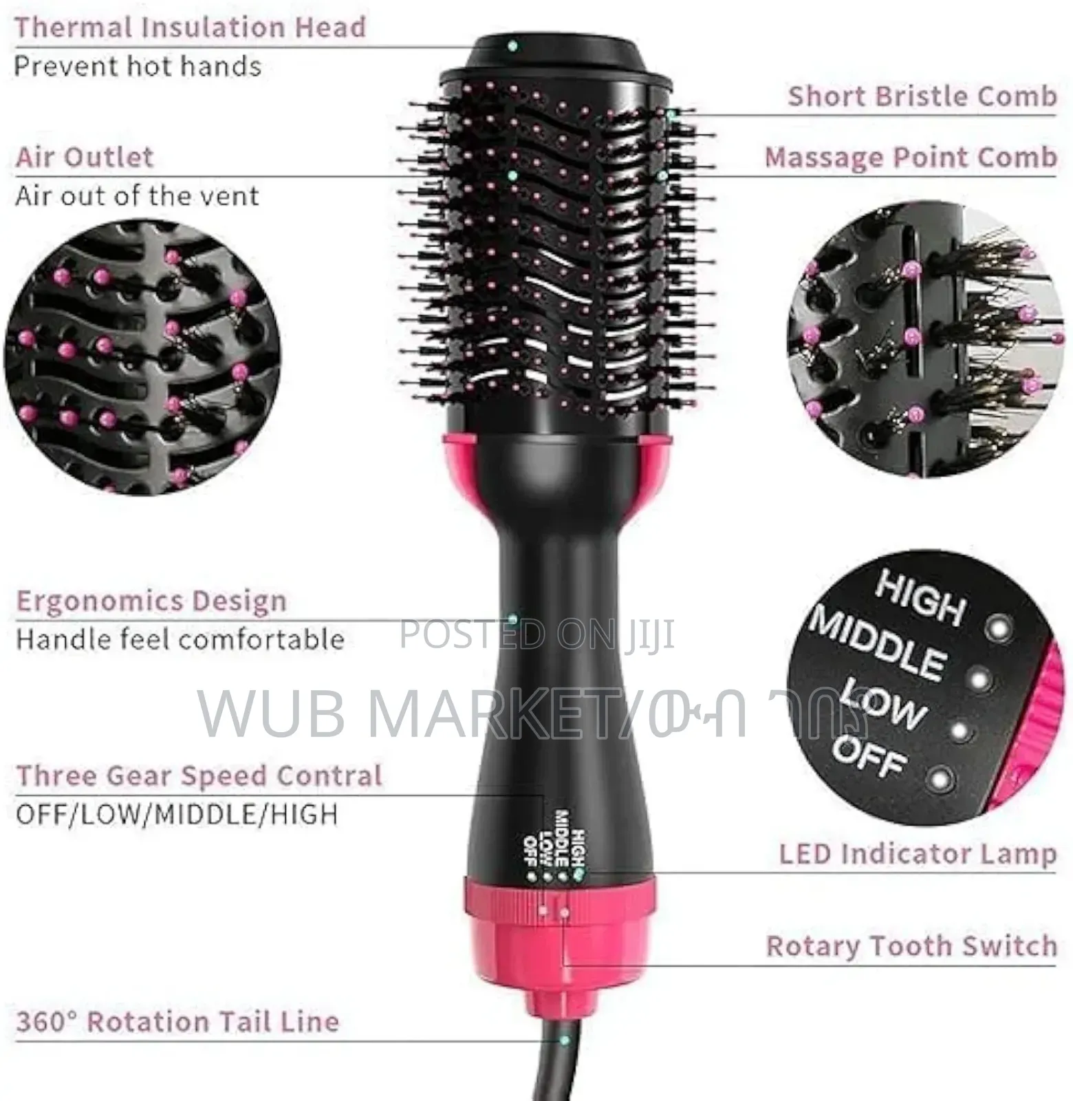 One Step Hair Straightner