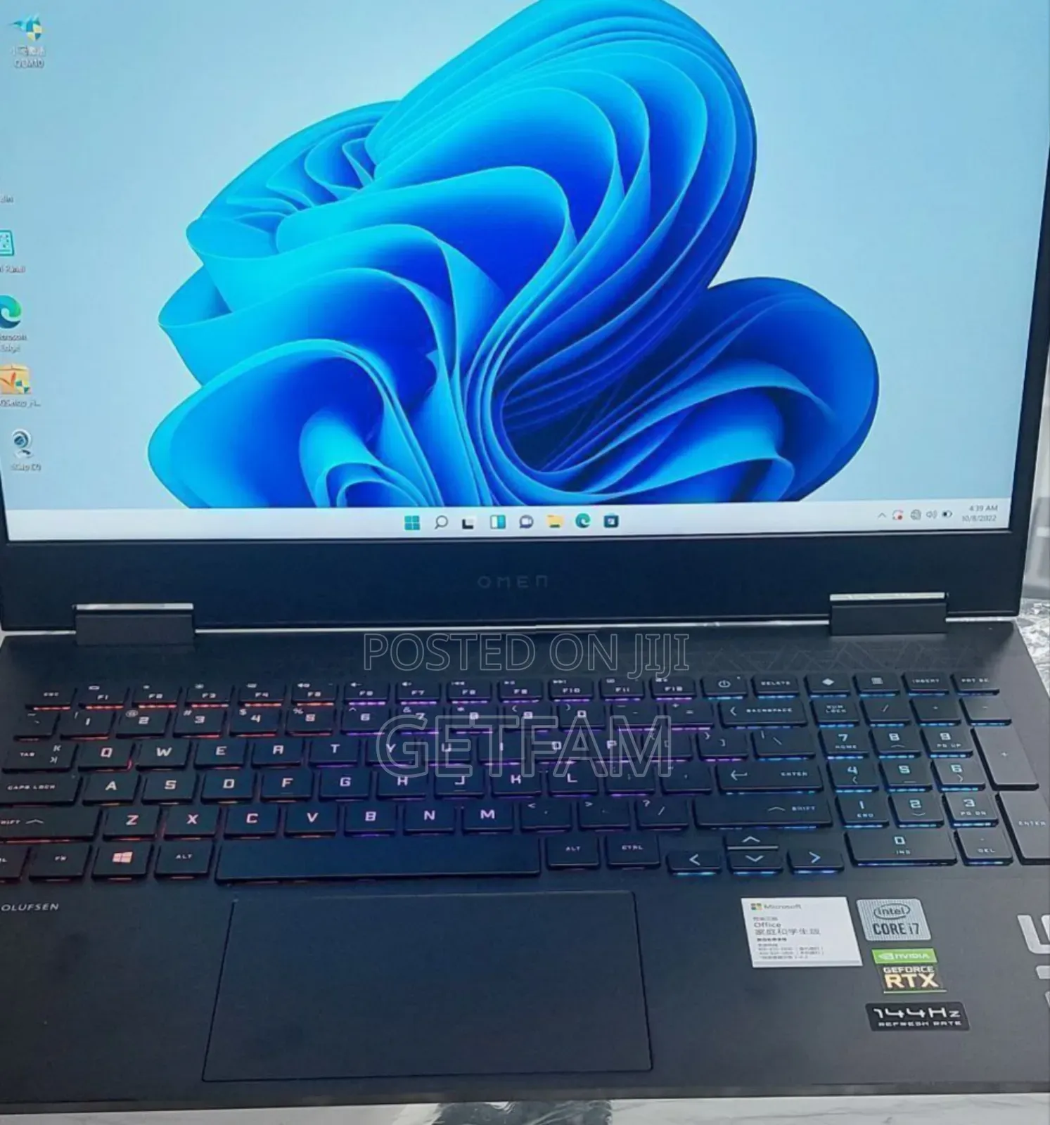 New Laptop HP Omen 15 16GB Nvidia SSD 512GB