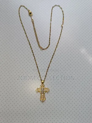 Shiny Cross Necklace – Elegant Fashion Jewelry