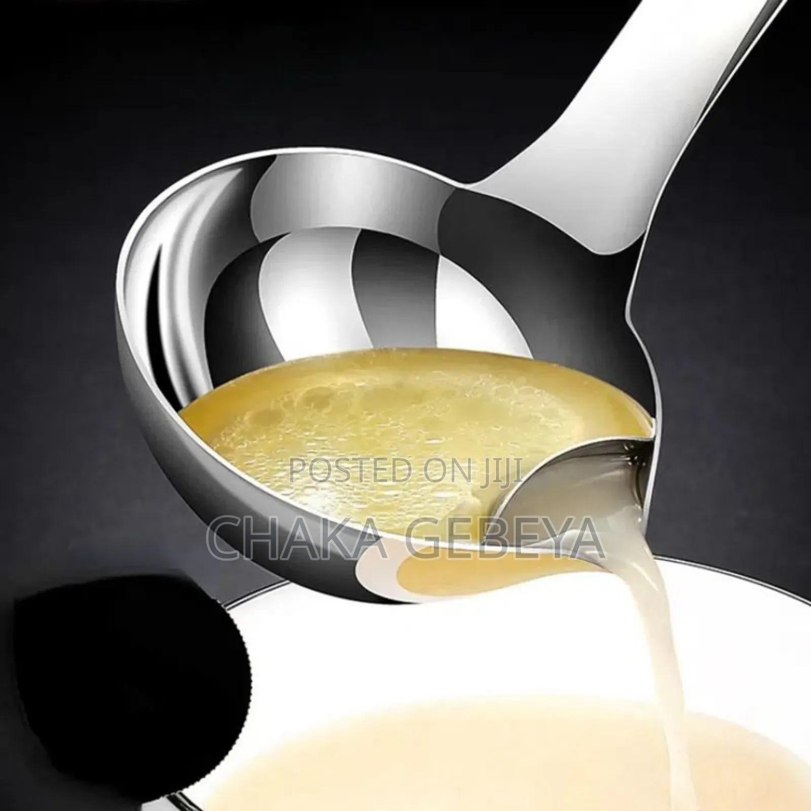 Stainless Steel Fat Oil Separator Spoon | for Stews Soup