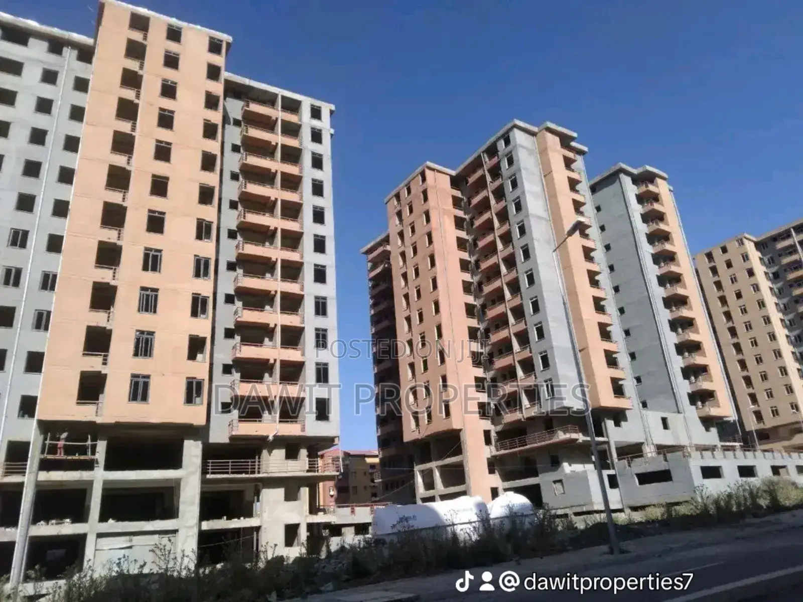 Furnished 2bdrm Condo in Ayat 49 40/60, Bole for sale