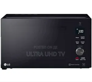 Lg Neochef Mh8265dis 42l Inverter Microwave With Grill in Black.
