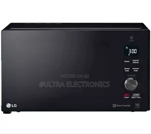Lg Neochef Mh8265dis 42l Inverter Microwave With Grill in Black.