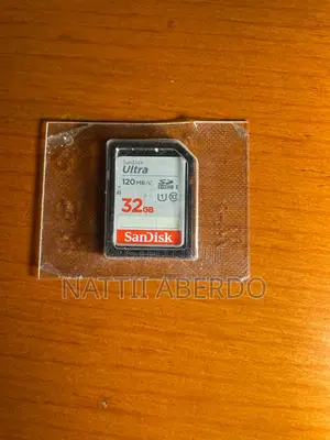 32 Gb Sandisk Ultra 120mb/S Camera Memory