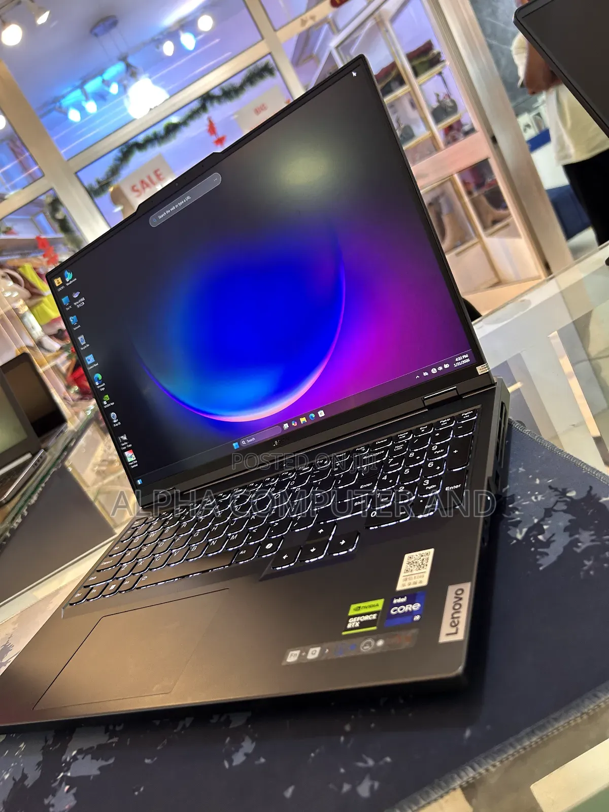 New Lenovo Legion Y7000P IRX9 Gaming Laptop 16GB Intel Core I9 SSD 1T