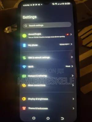 Tecno Pop 8 64 GB Gray