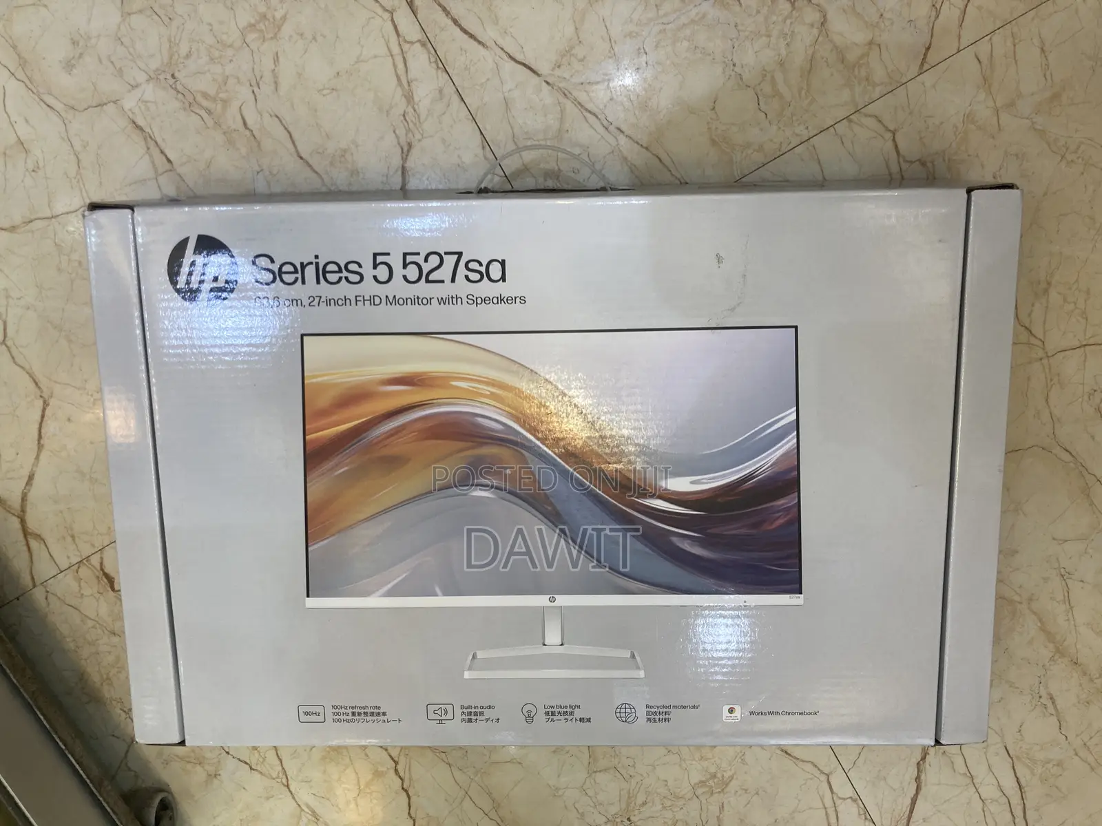 New 27 Inch Hp Monitor With Speaker