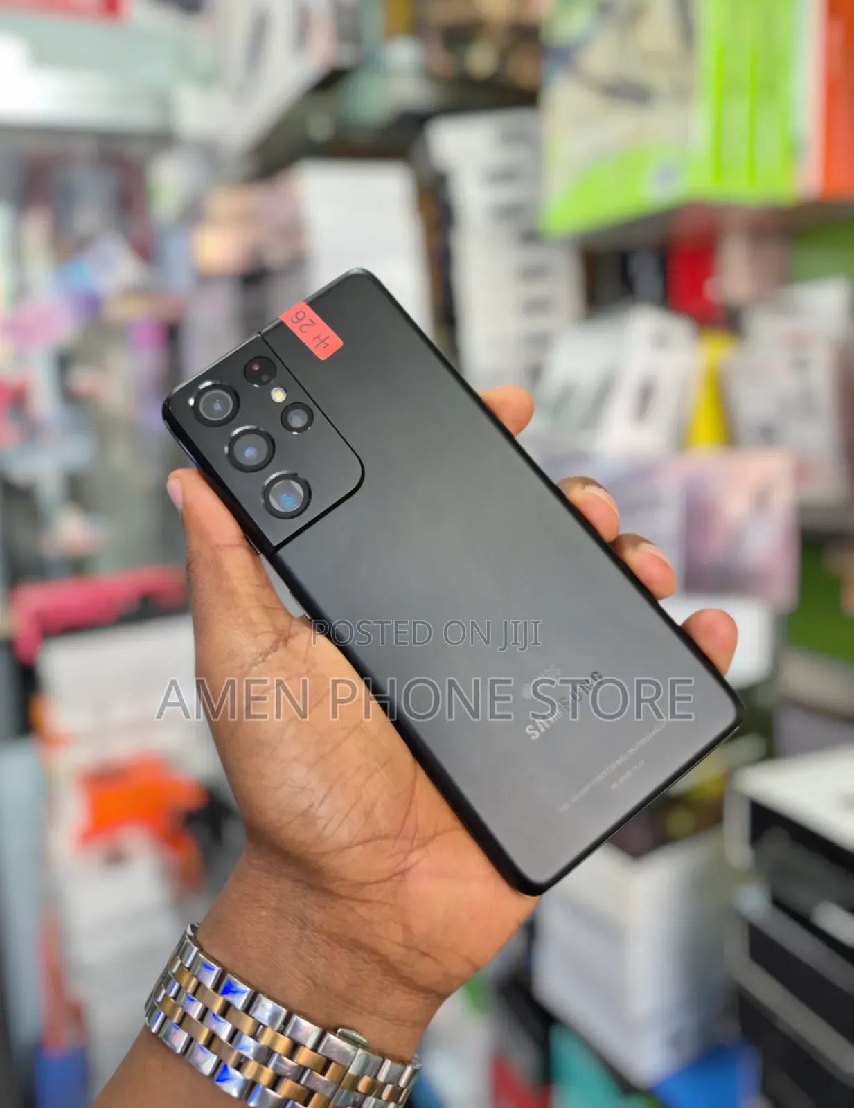 New Samsung Galaxy S21 Ultra 5G 128 GB Black