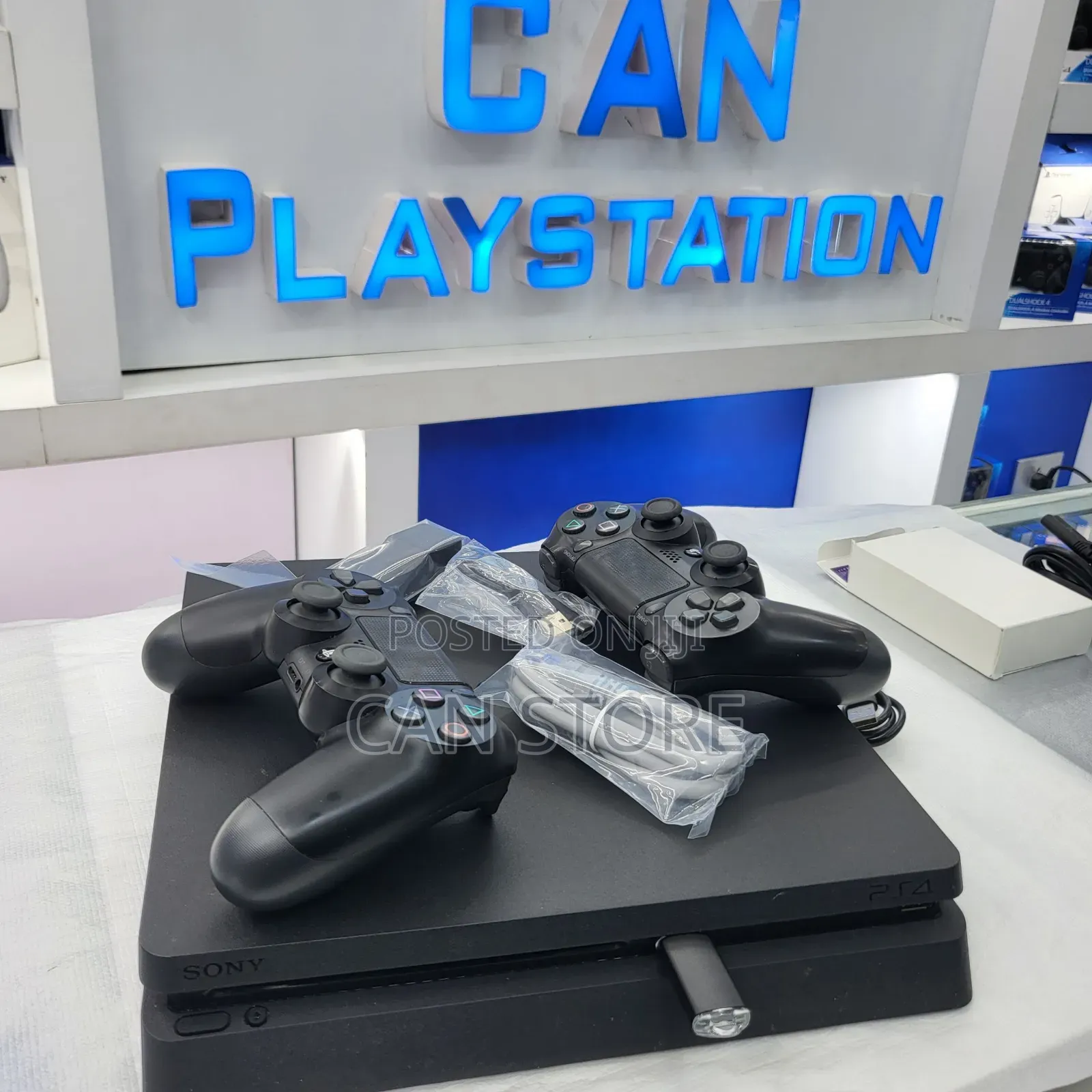 Playstation 4slim Game Console With 2controller 500gb