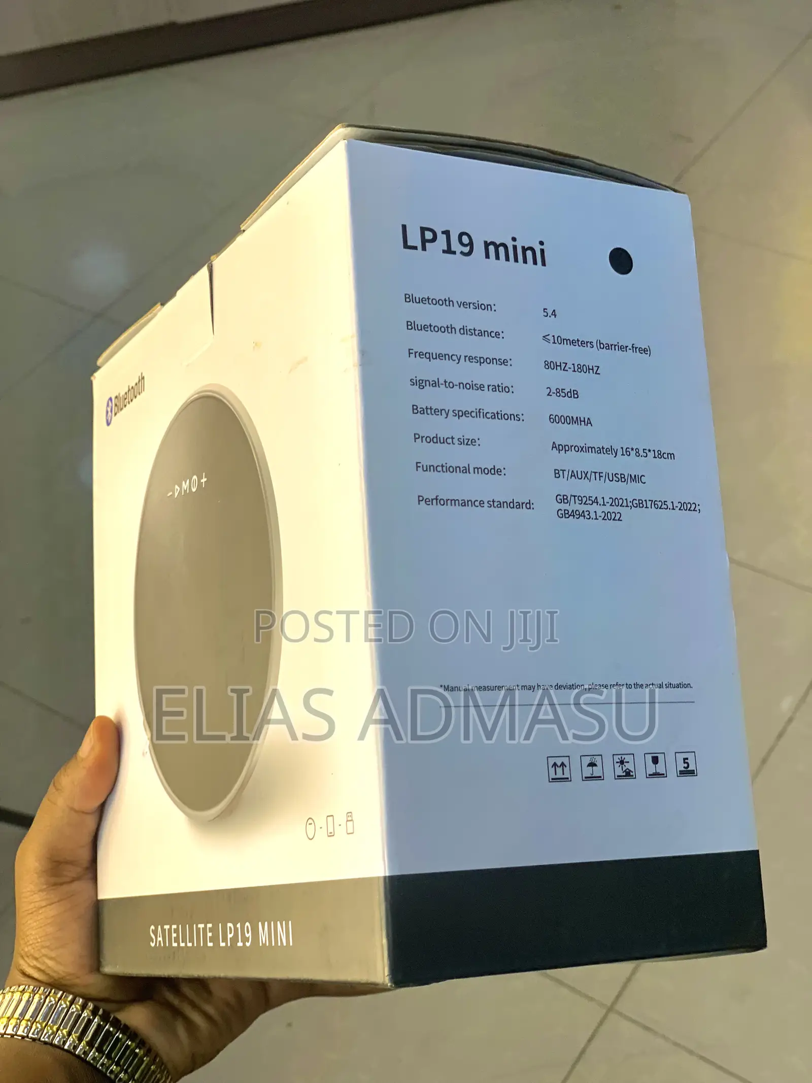 Satellite Lp19 Mini Wireless Bluetooth Speaker