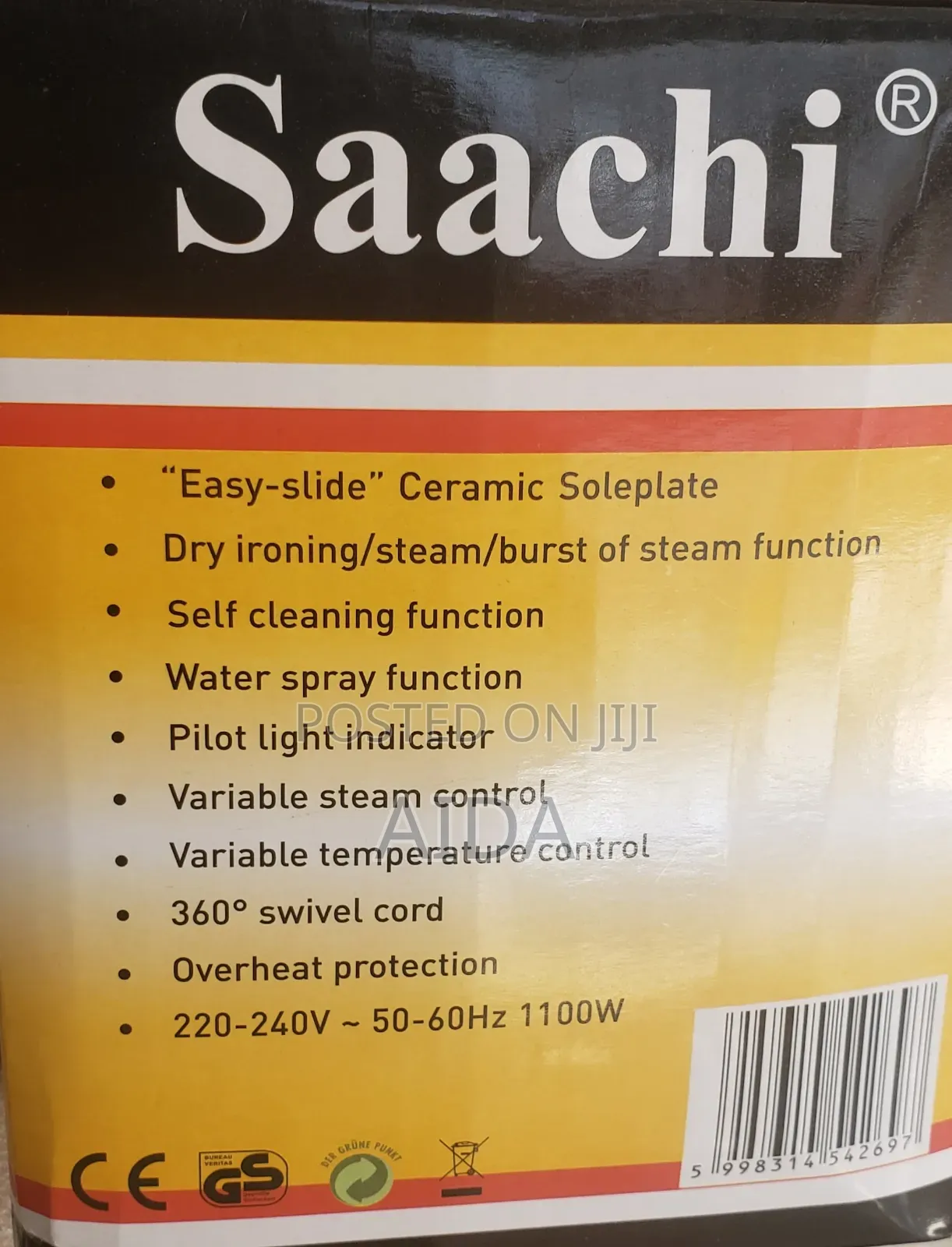 Saachi Steam Iron