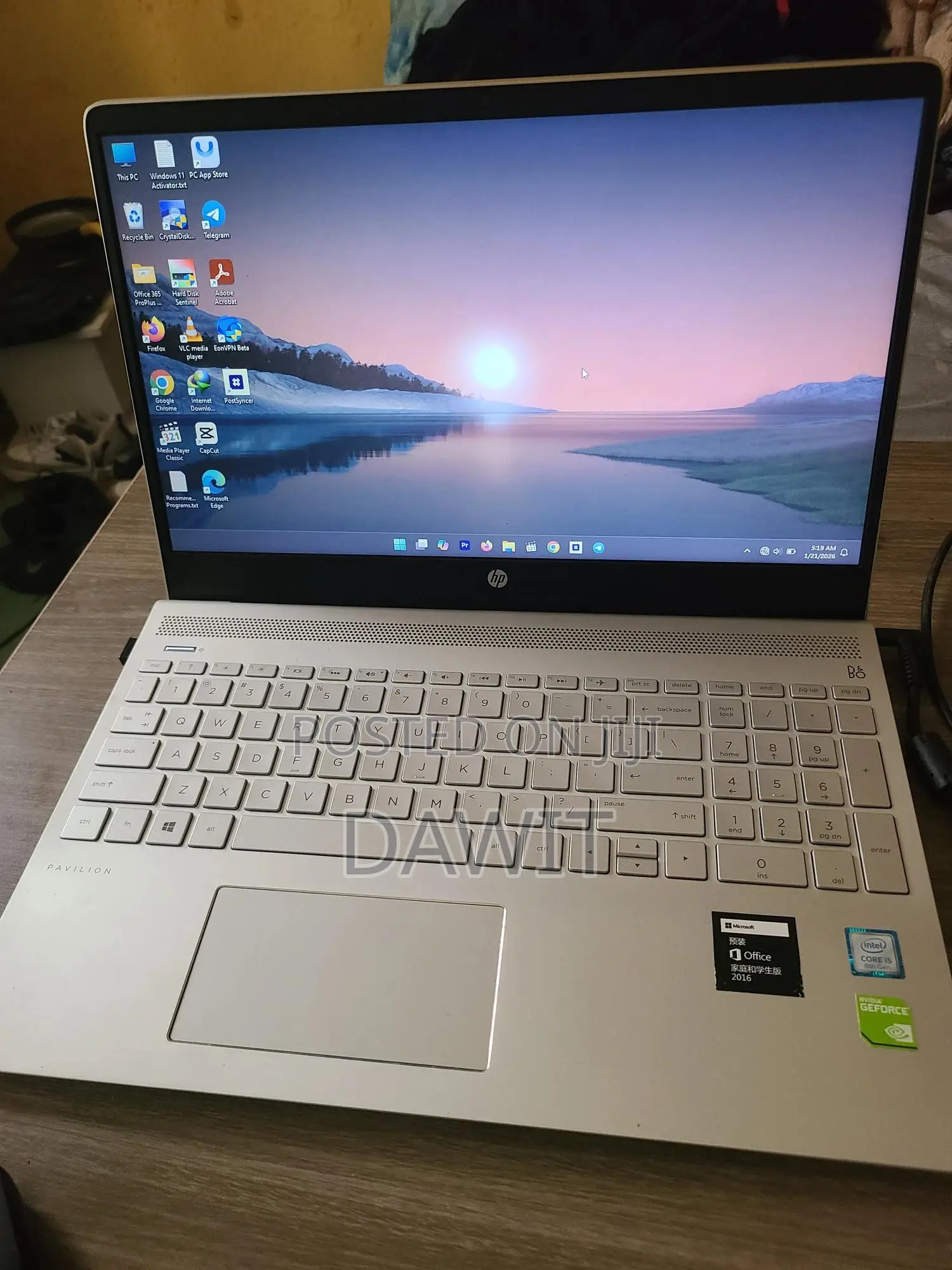 Laptop HP Pavilion 15 16GB Nvidia SSD 512GB