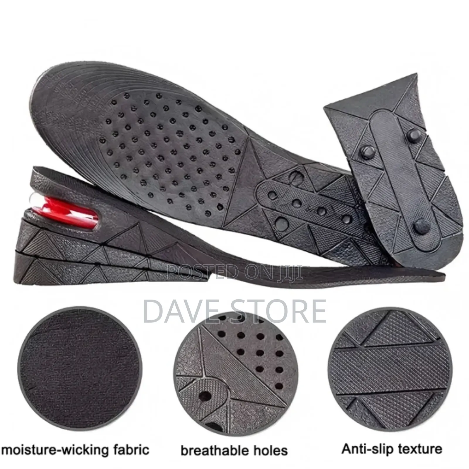Height Increase Insoles With Heel.