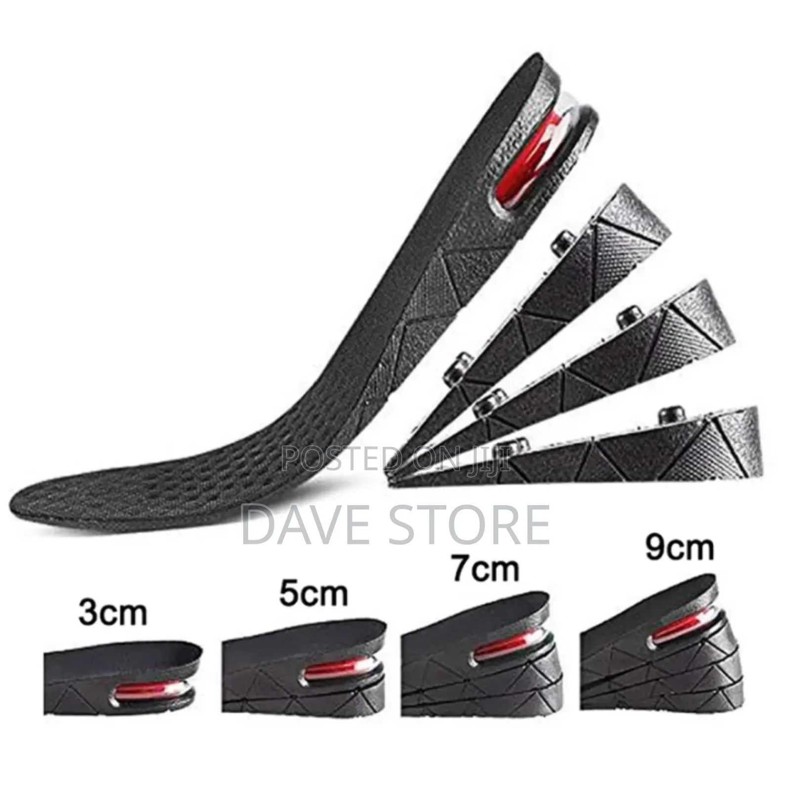 Height Increase Insoles With Heel.