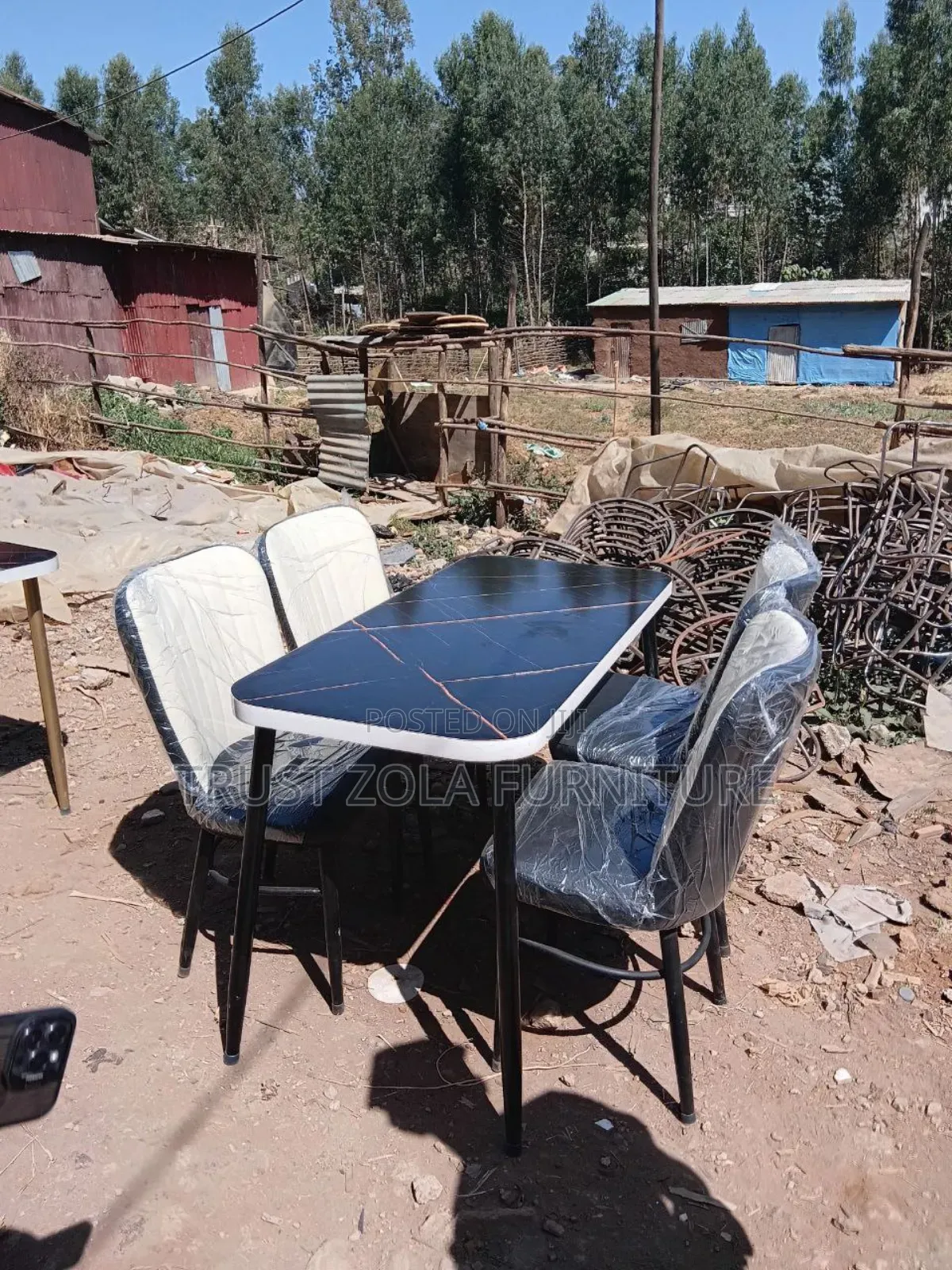 Dining Cafe Chairs to Table