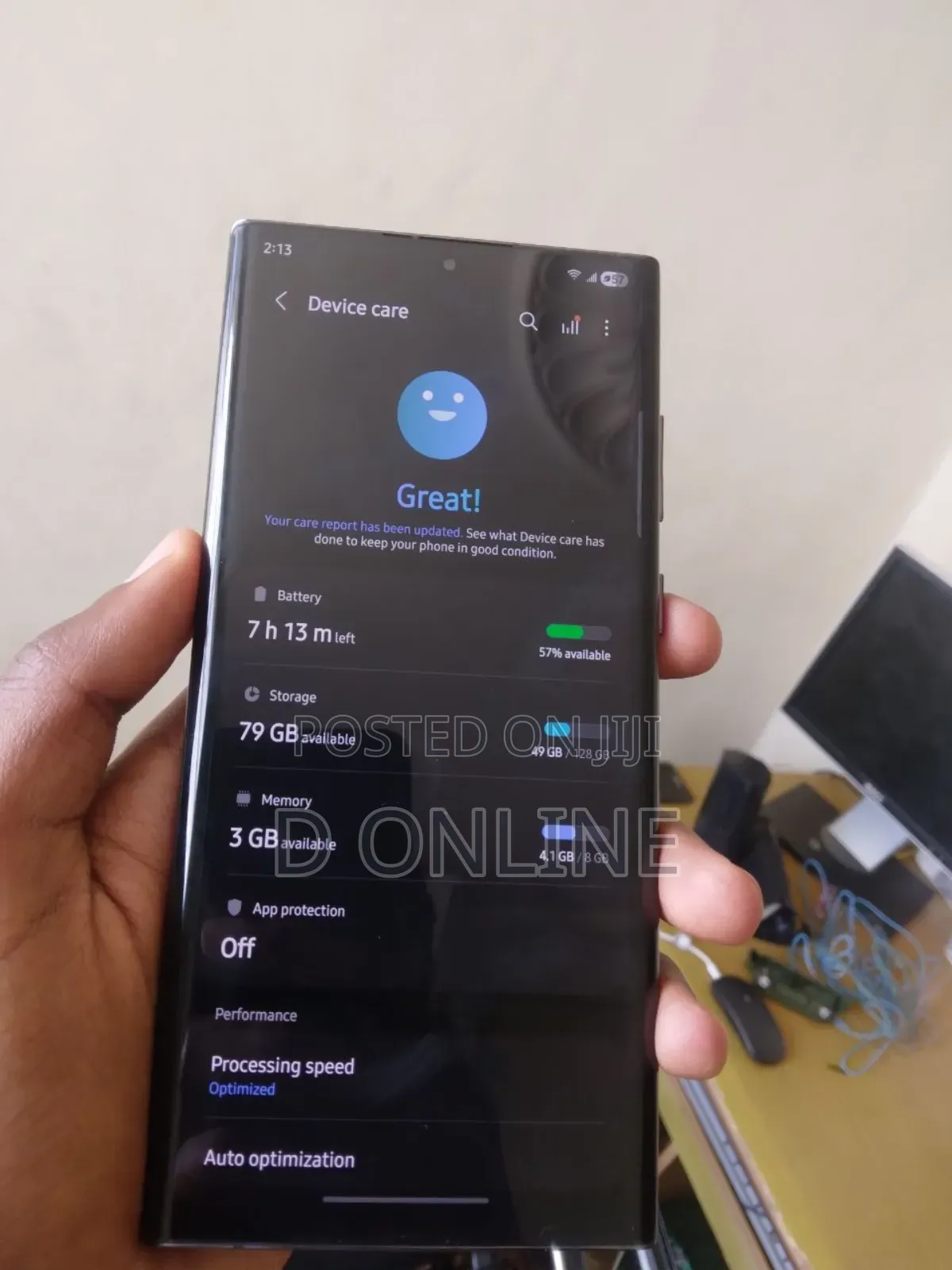 New Samsung Galaxy S22 Ultra 128 GB Black