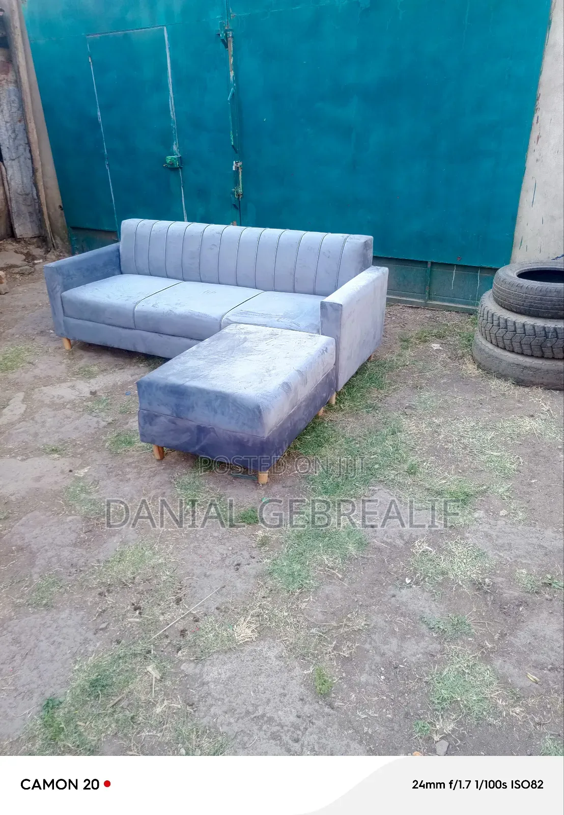 Sofa Grey 4017