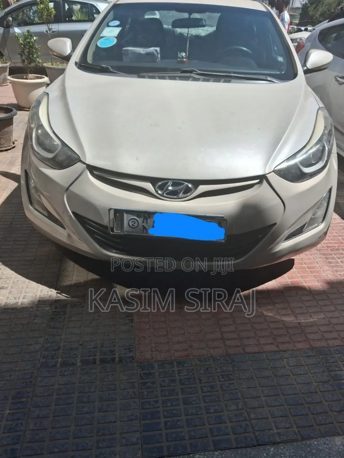 Hyundai Elantra Limited 4dr Sedan (1.8L 4cyl 6A) 2014 Blue