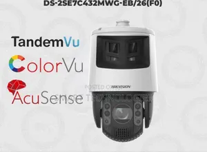 Tandemvu 6mp + 4mp PTZ Camera | 32x Zoom | Colorvu Ir | Acusense