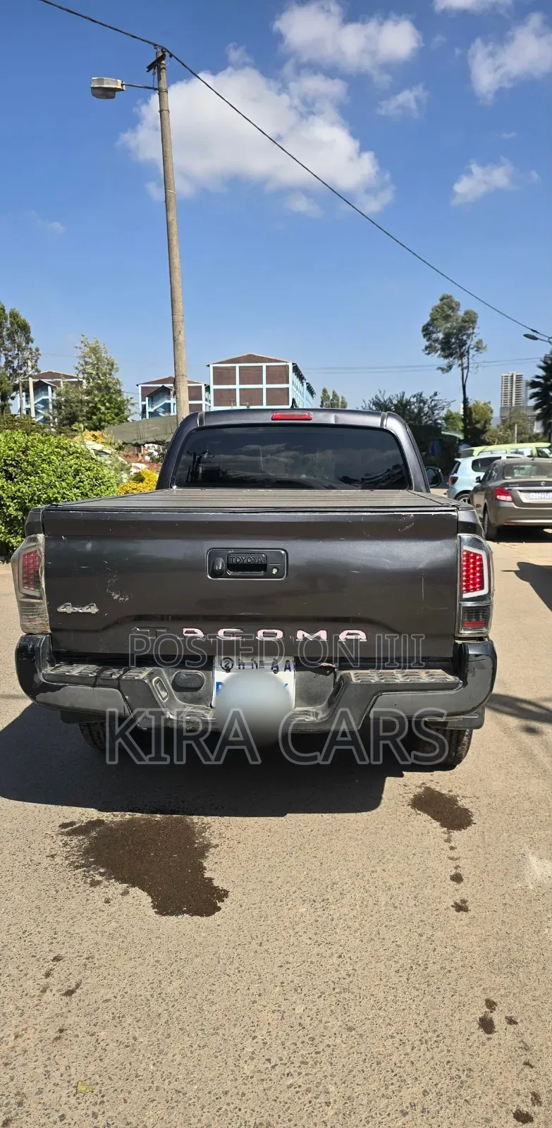 Toyota Tacoma 2017 Gray