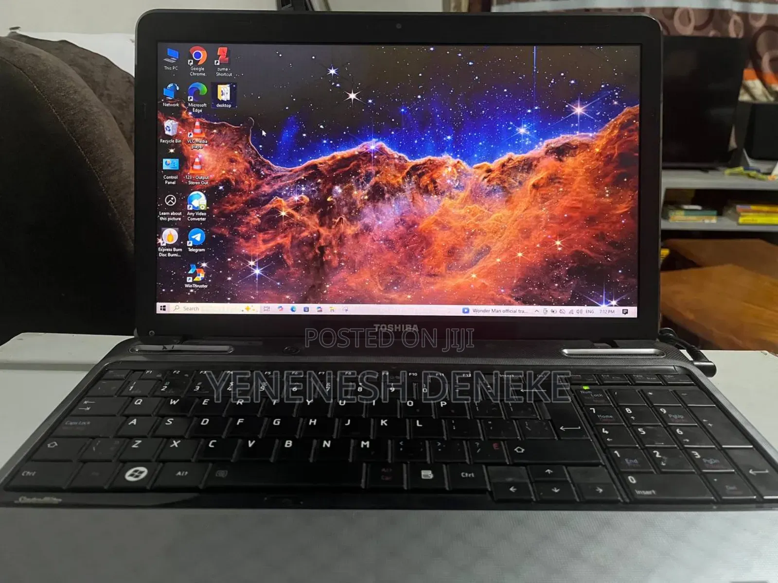 Laptop Toshiba Satellite L755 8GB Intel Core I7 HDD 1T