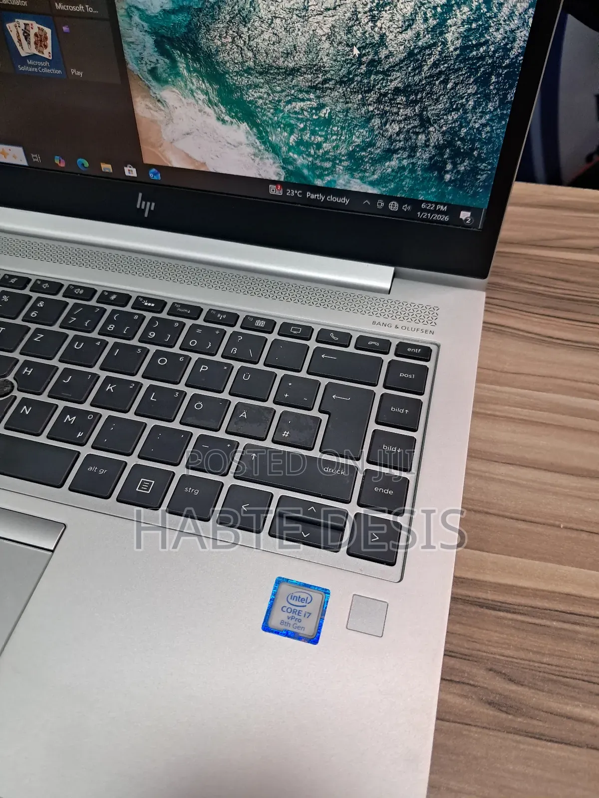 New Laptop HP EliteBook 840 G5 16GB Intel Core I7 SSD 512GB