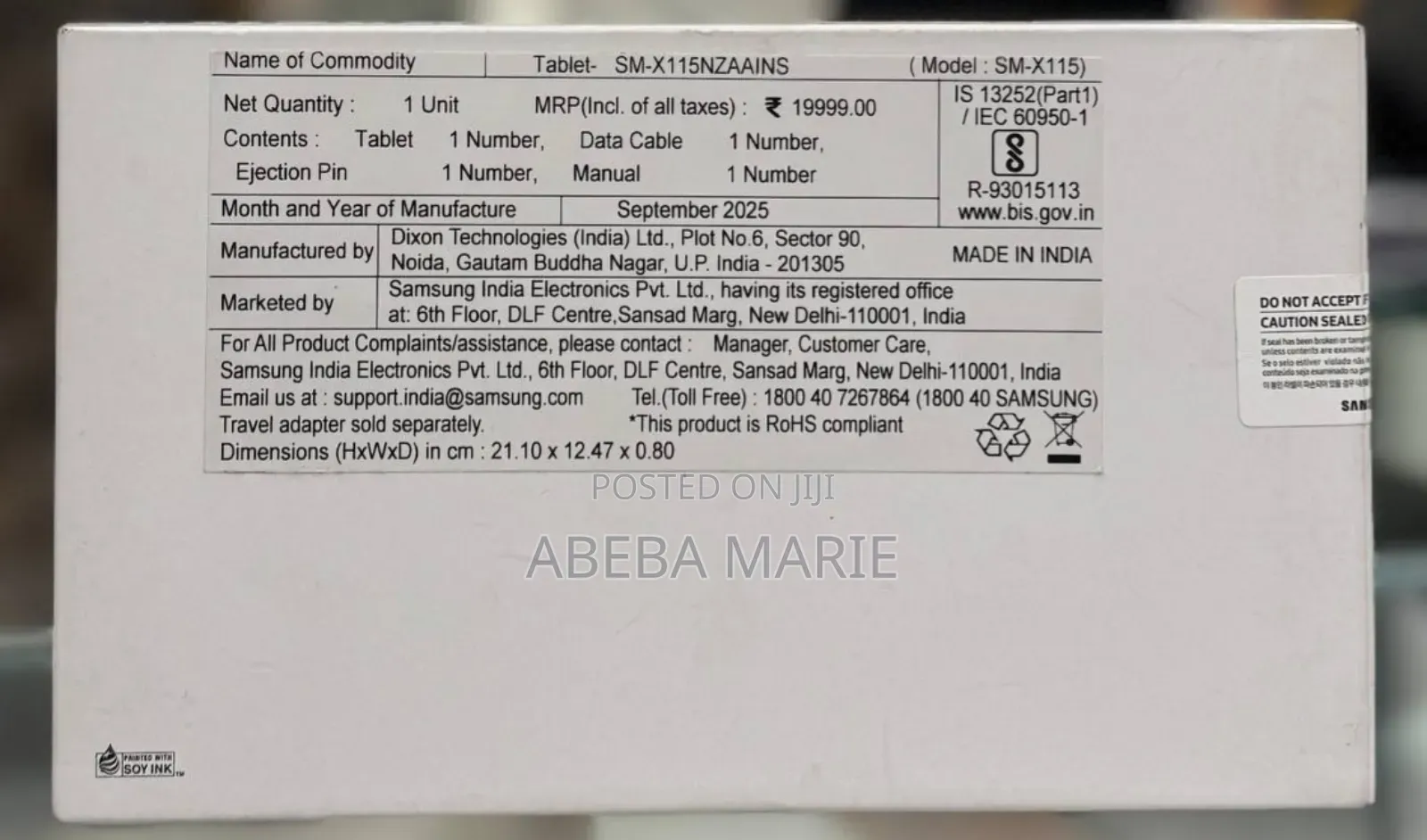 New Samsung Galaxy Tab A9 64 GB