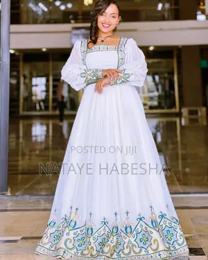 Ethiopian Clothing Traditional Dress Habesha Kemisሽፎን ቀሚስ አልባሳት የሀበሻ