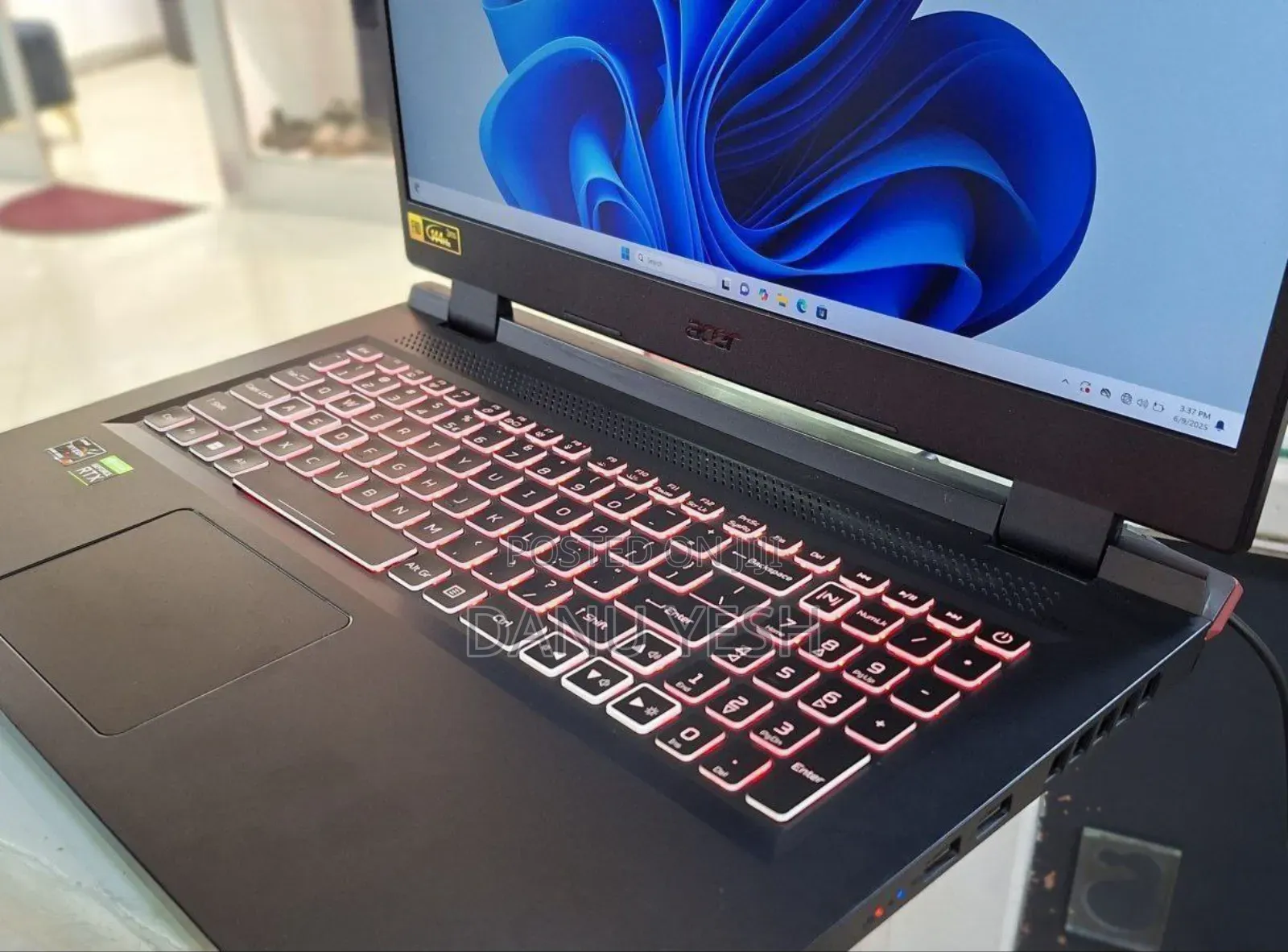 New Laptop Acer Nitro 5 32GB AMD Ryzen 7 SSD 512GB