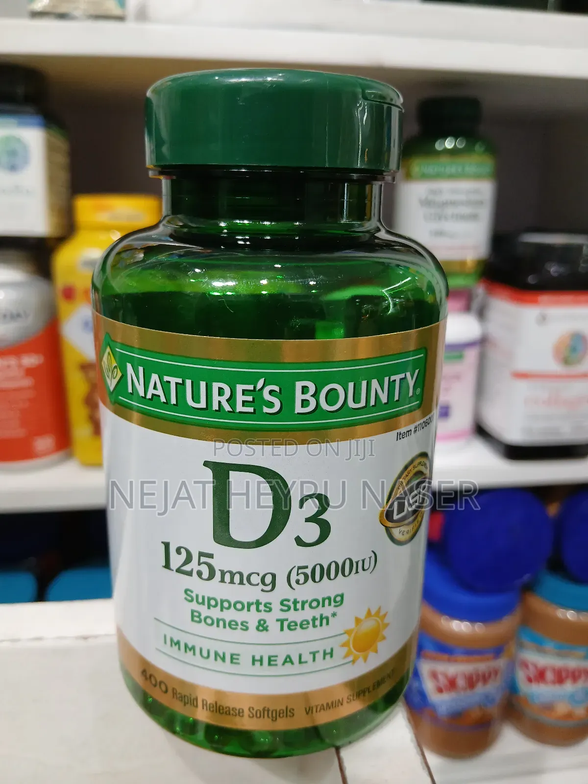 Nature's Bounty Vitanin D3 Suppliment