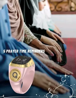 Zikir Ring World’S First Smart Tasbih Ring 5daily Prayer Times Notifi