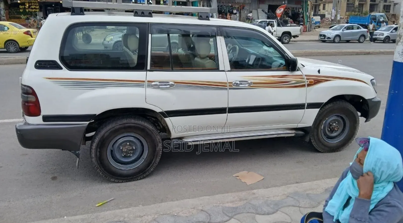 Toyota Land Cruiser 2004 White