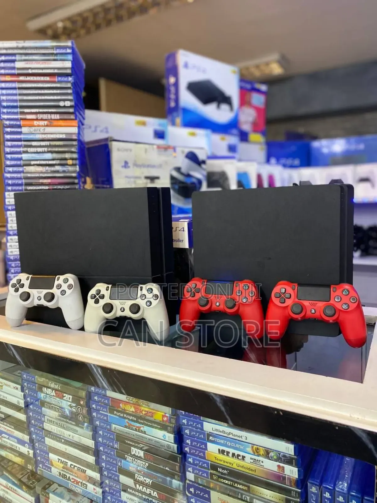 Playstation 4slim Brand New Gane Console With 2 Controller