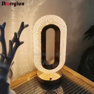 Modern Style Luxury Led Touch Modern Crystal Lamp