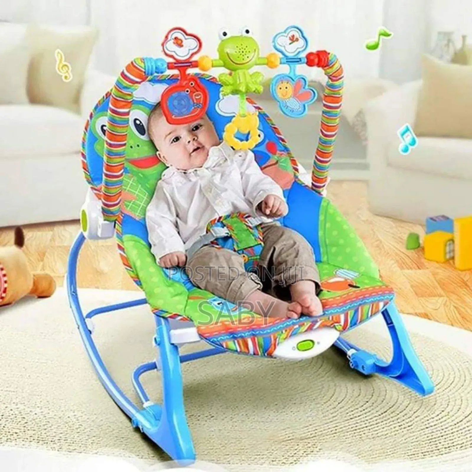 Infant to Toddler Rocker With Sleeping Sound
