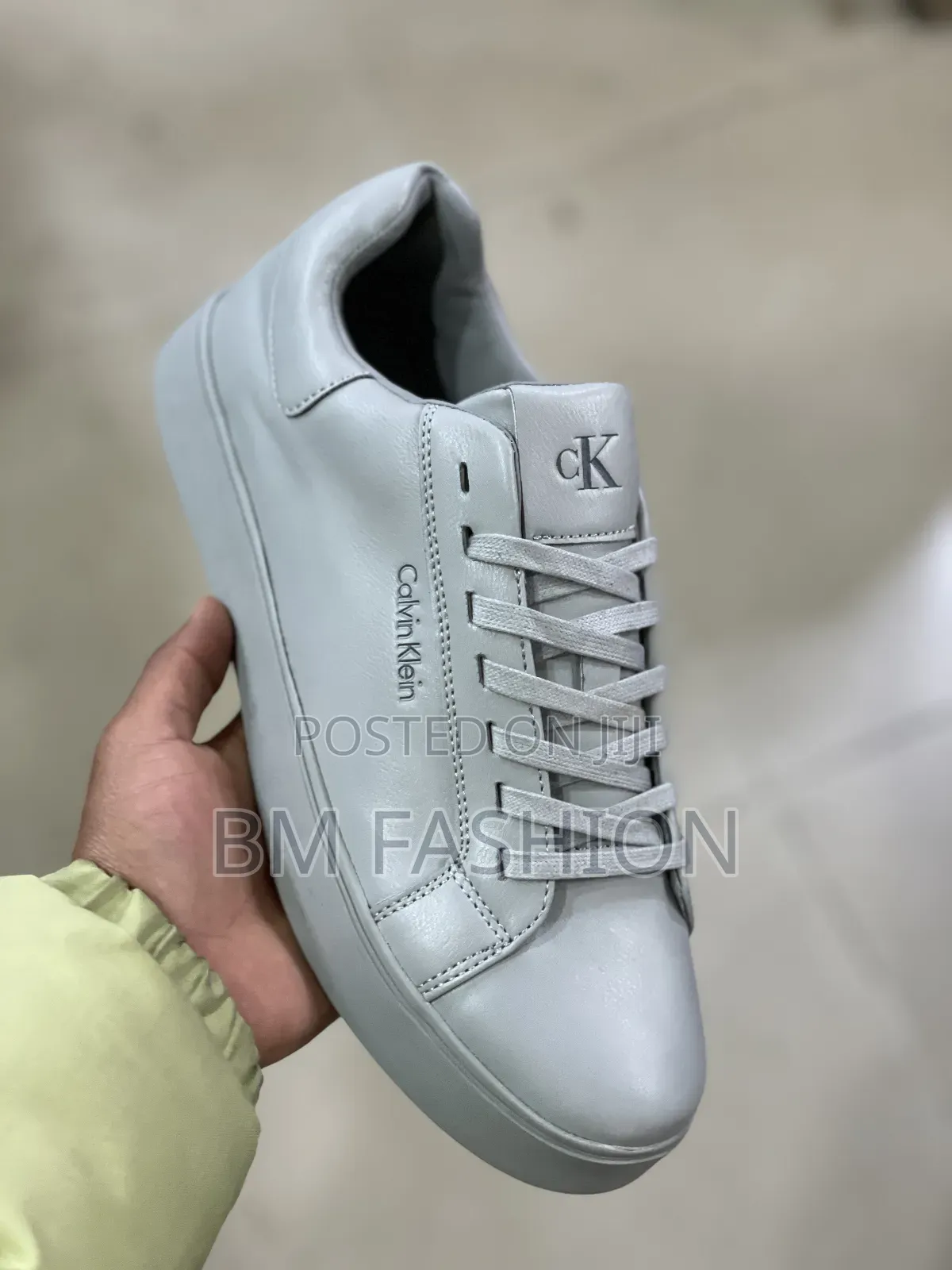 Calvin Klein Men's Sneakers (Monochromatic Design)